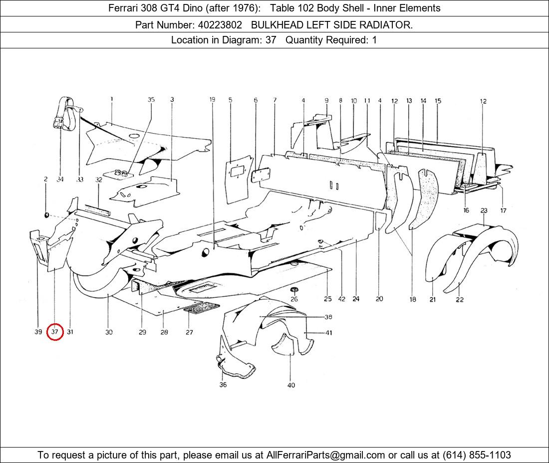 Ferrari Part 40223802