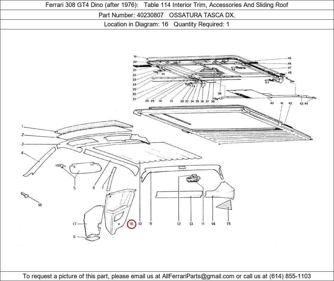 Ferrari Part 40230807