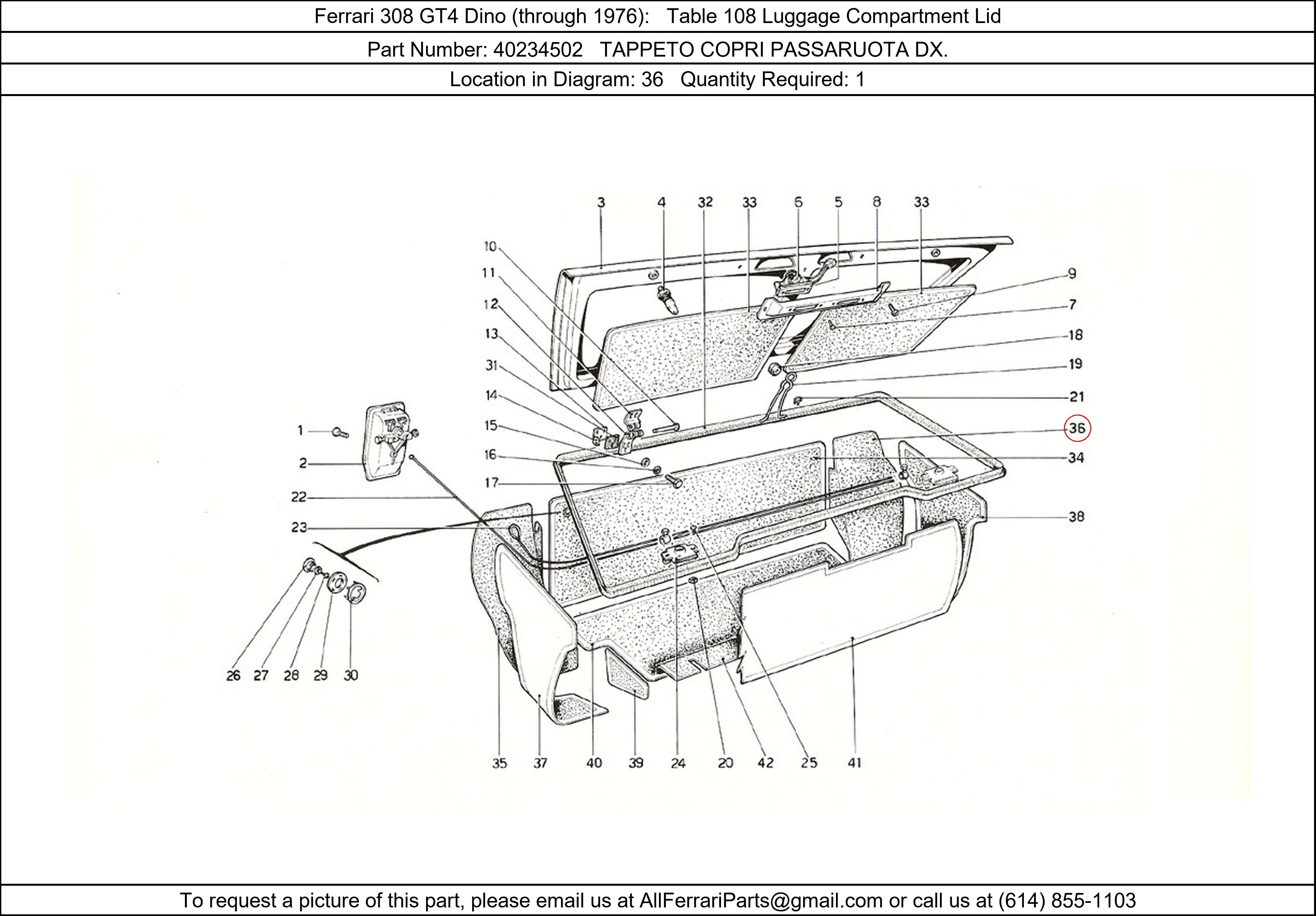 Ferrari Part 40234502