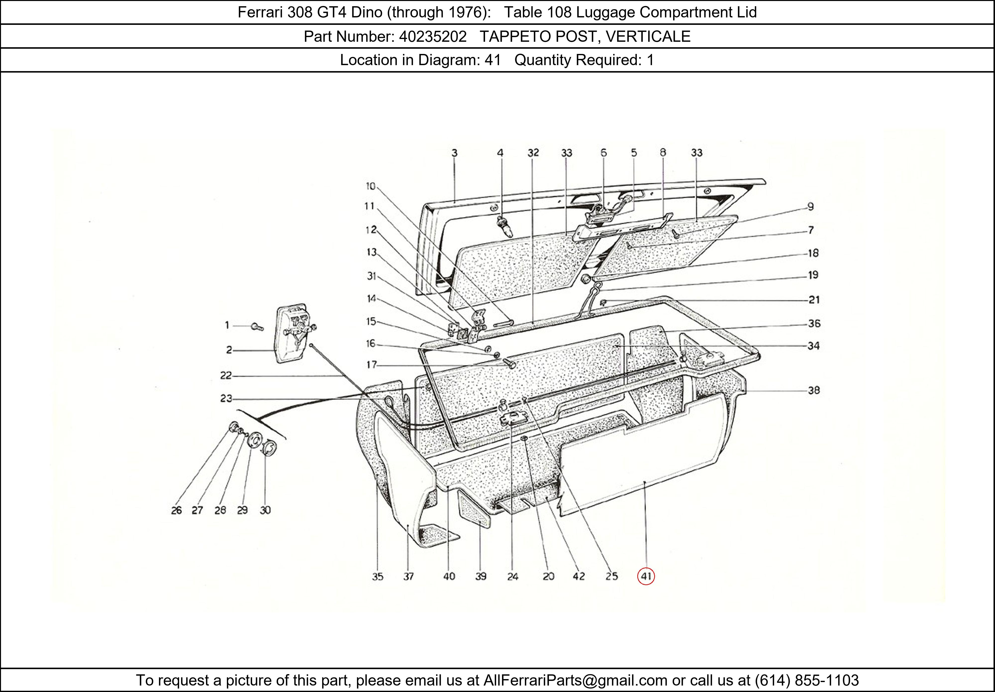 Ferrari Part 40235202