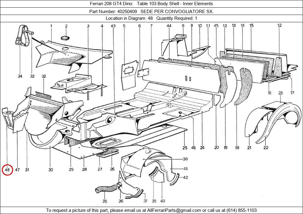 Ferrari Part 40250409