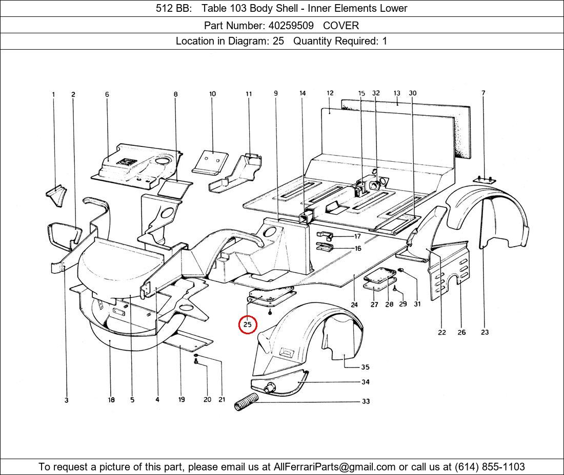 Ferrari Part 40259509