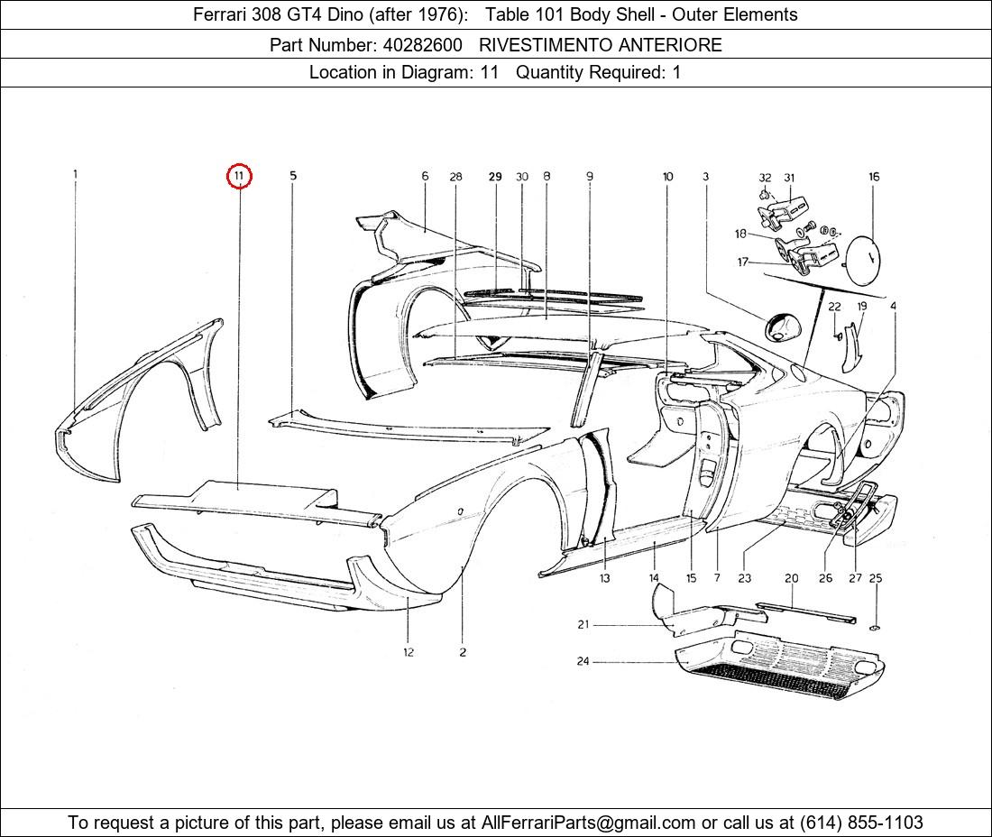 Ferrari Part 40282600