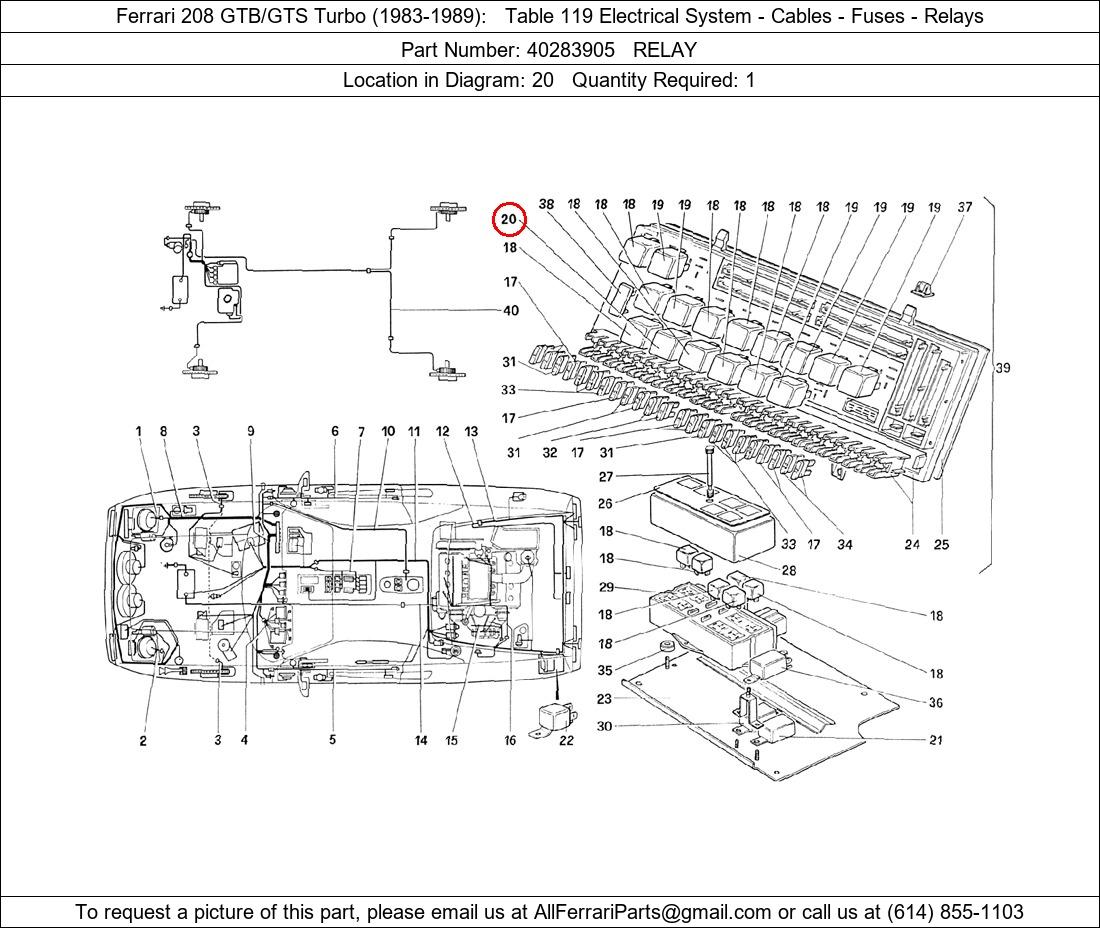 Ferrari Part 40283905