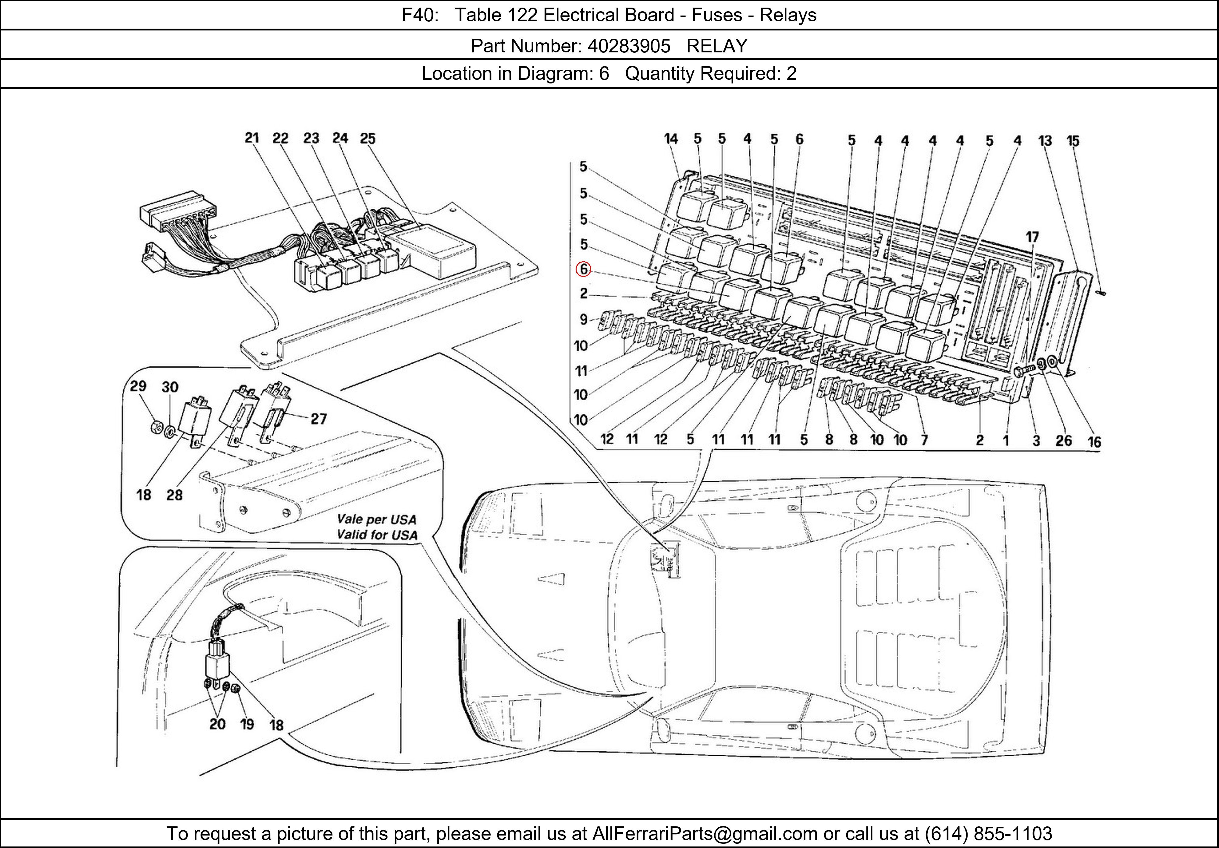 Ferrari Part 40283905