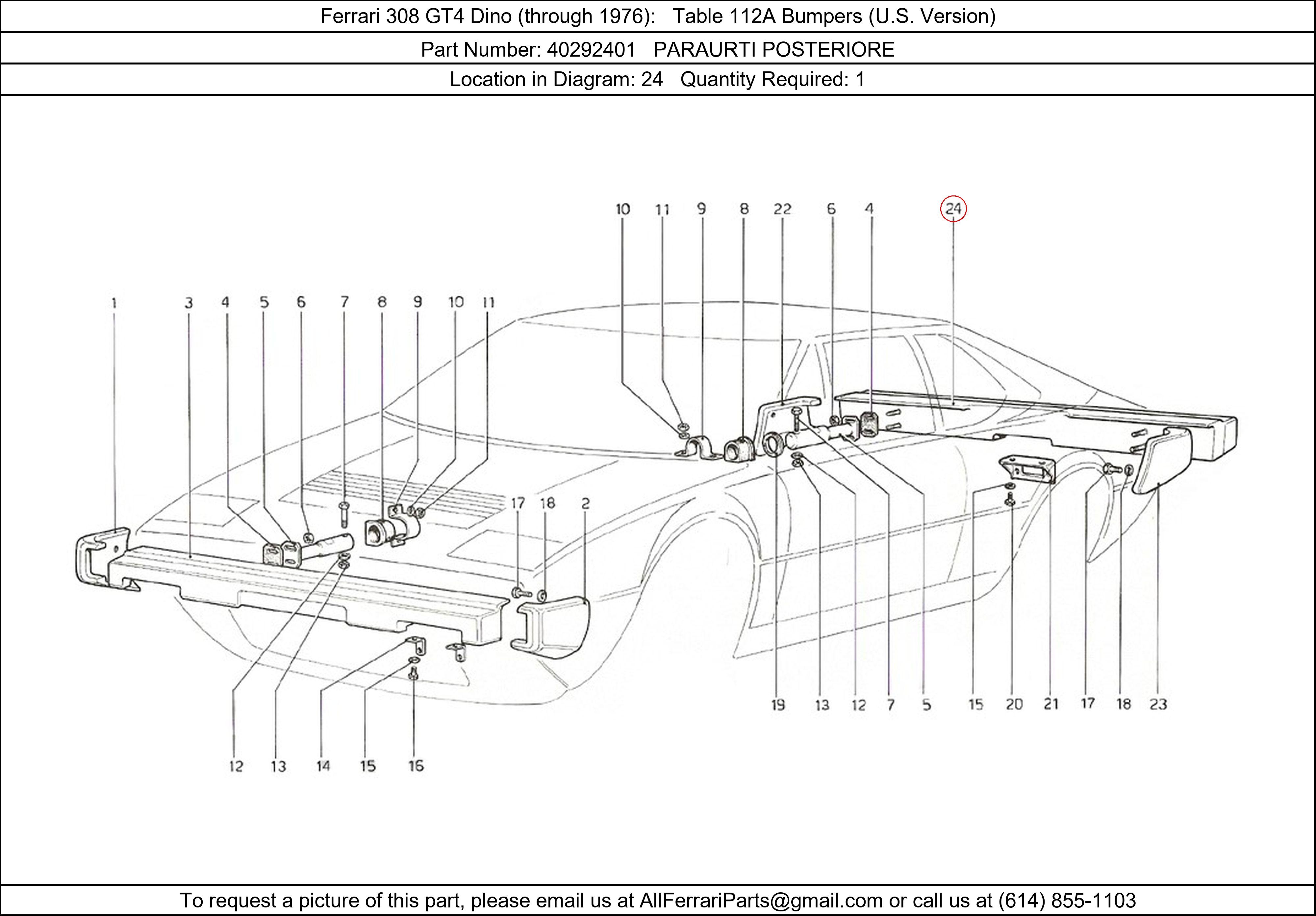 Ferrari Part 40292401