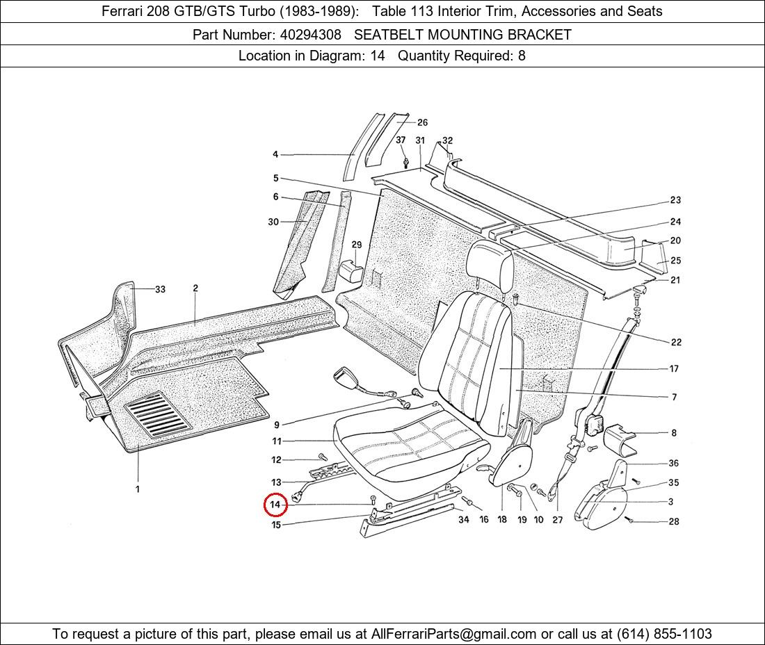 Ferrari Part 40294308