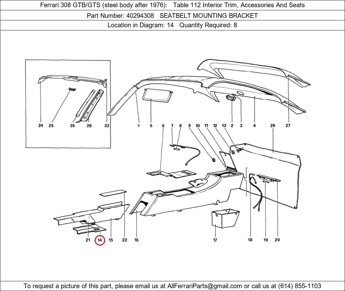 Ferrari Part 40294308