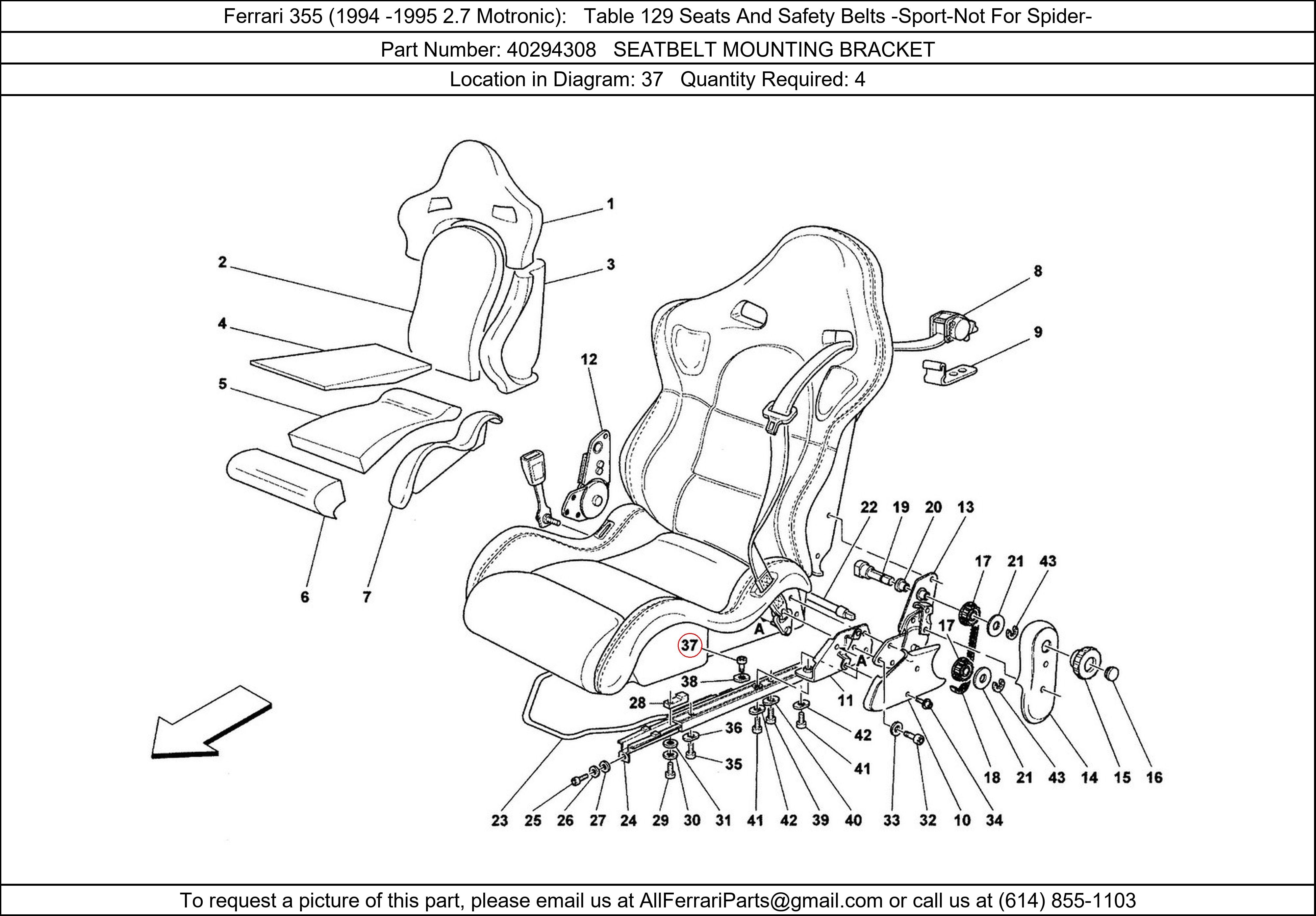 Ferrari Part 40294308