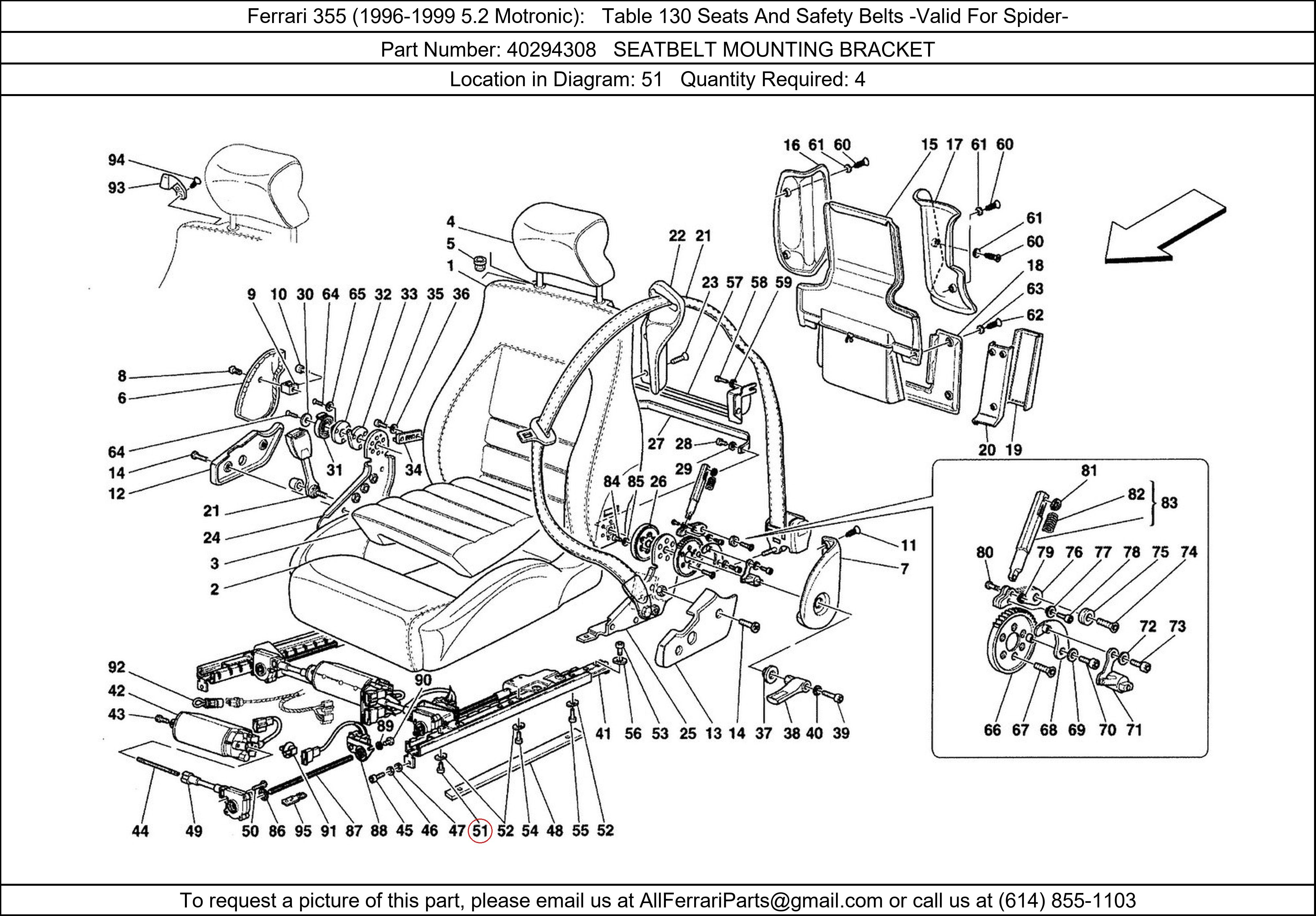 Ferrari Part 40294308