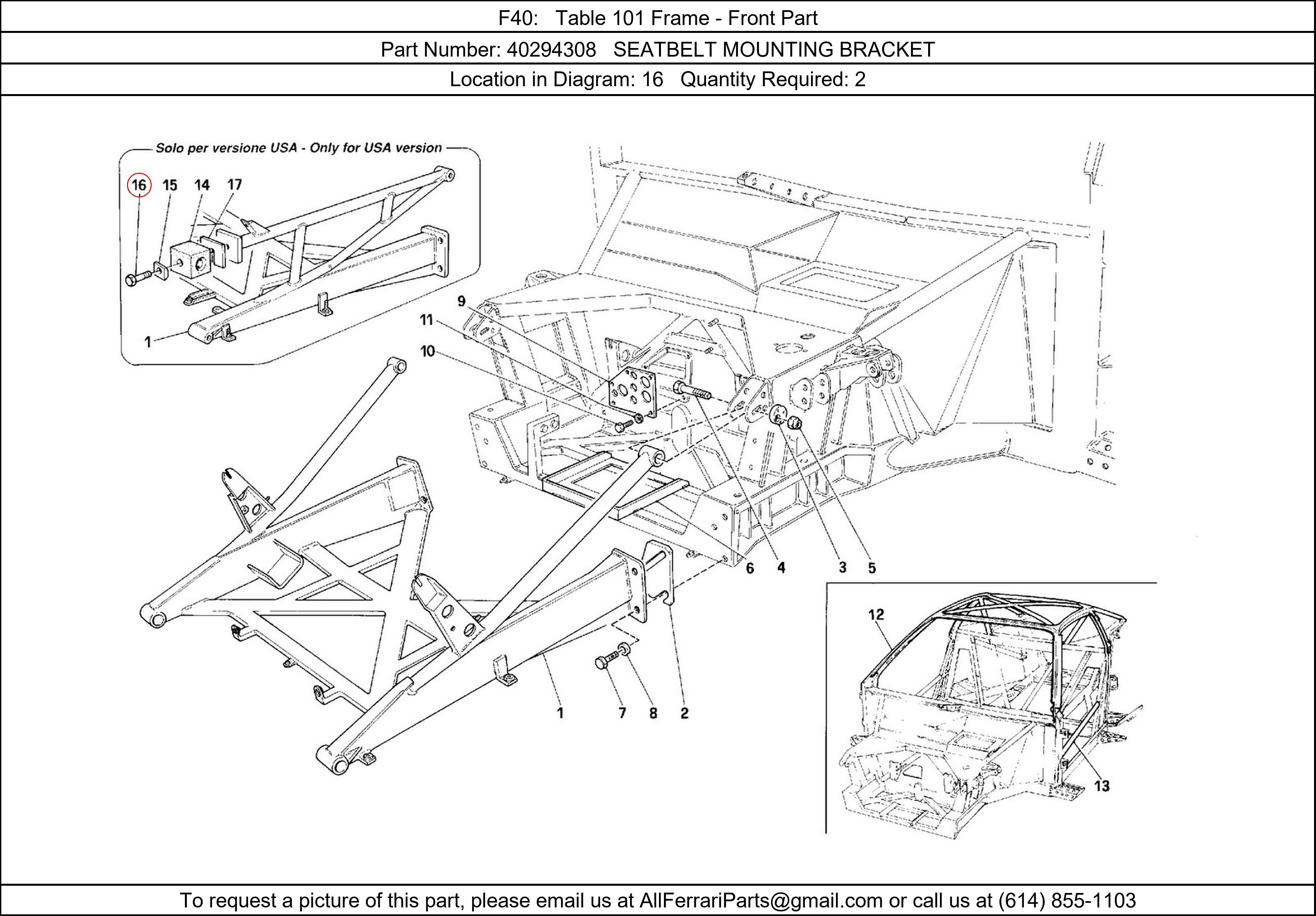 Ferrari Part 40294308