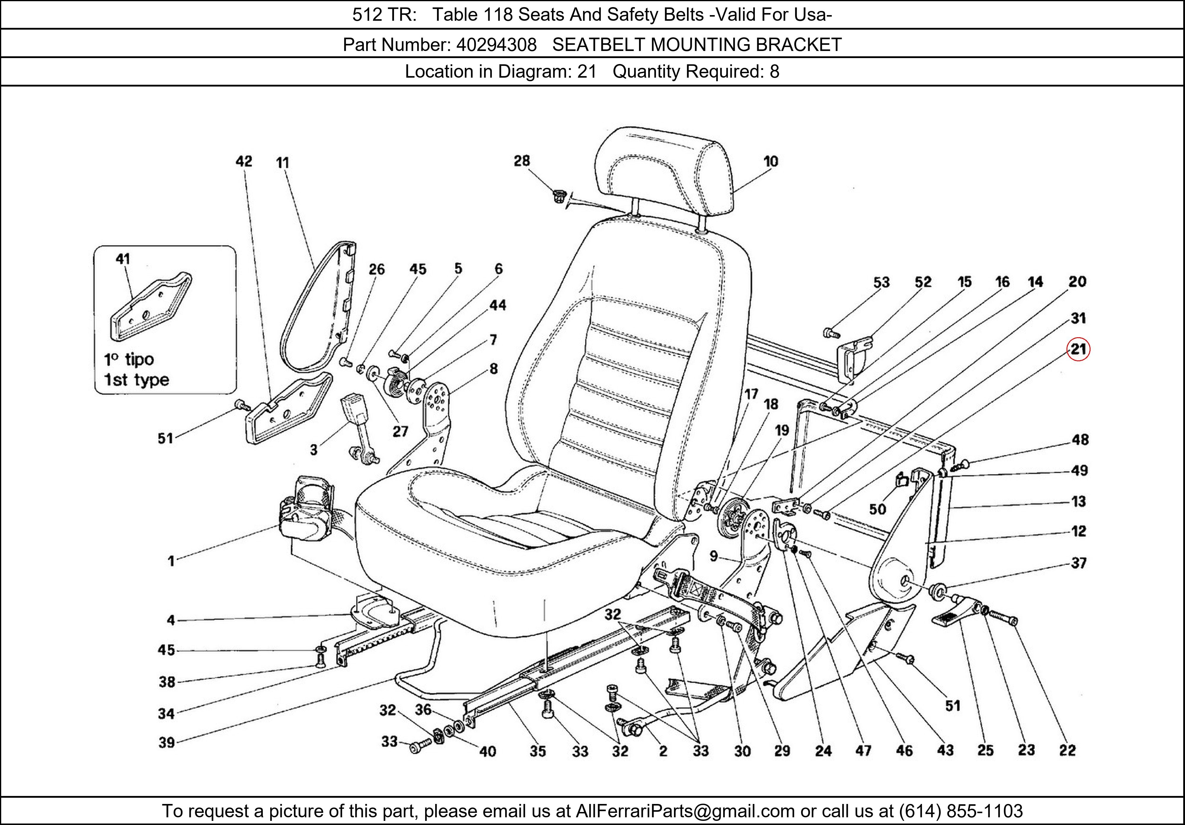 Ferrari Part 40294308