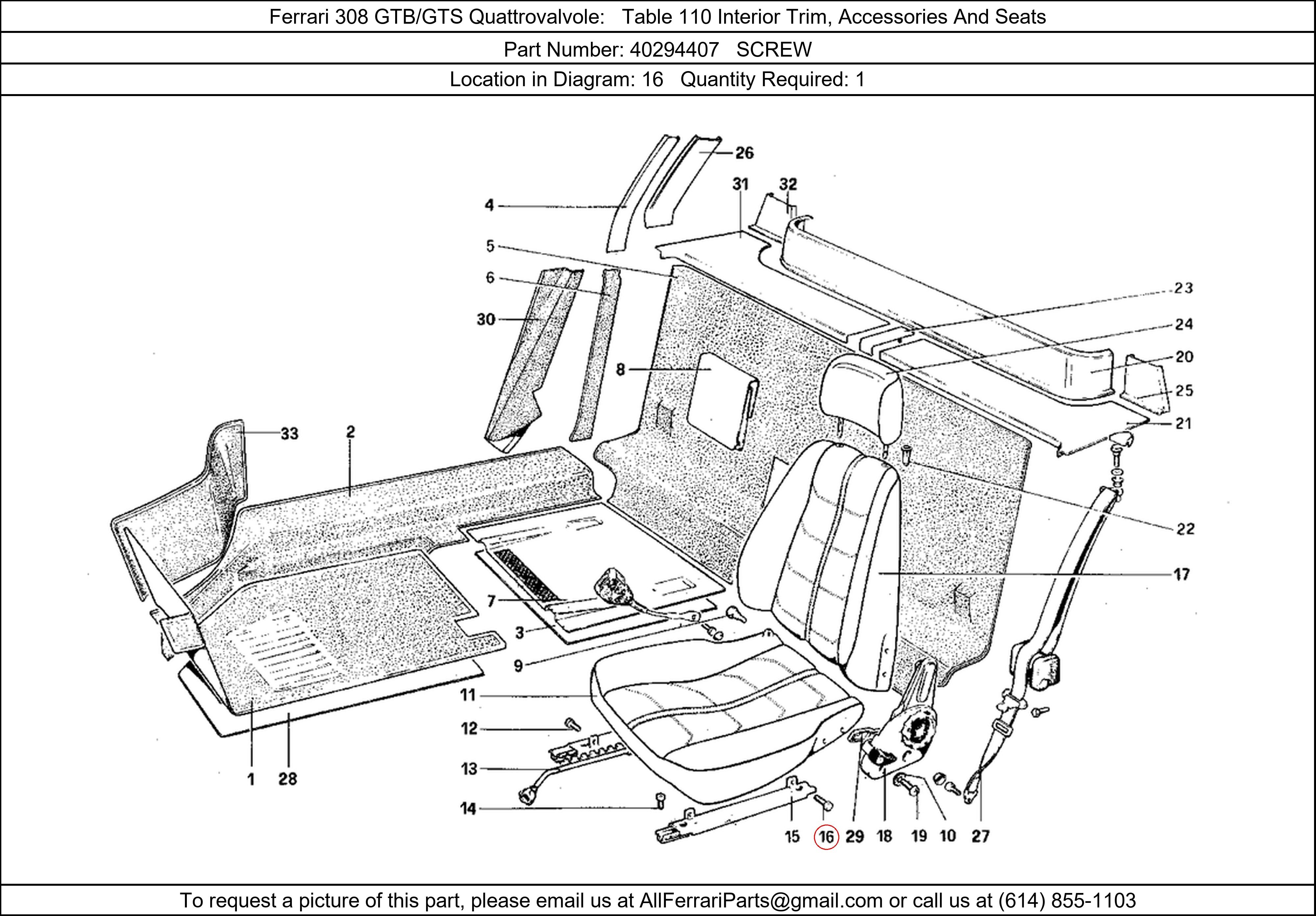 Ferrari Part 40294407