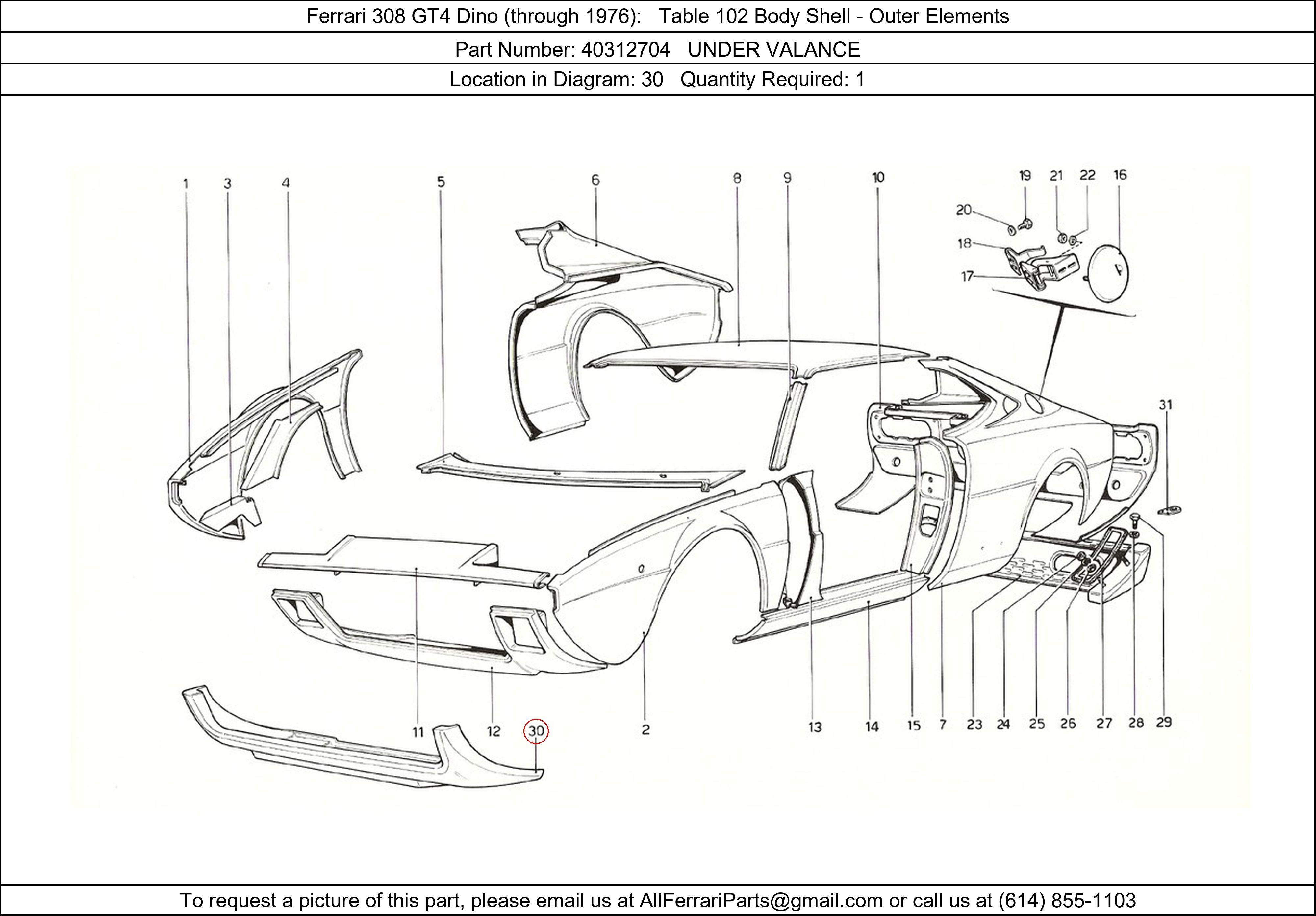 Ferrari Part 40312704