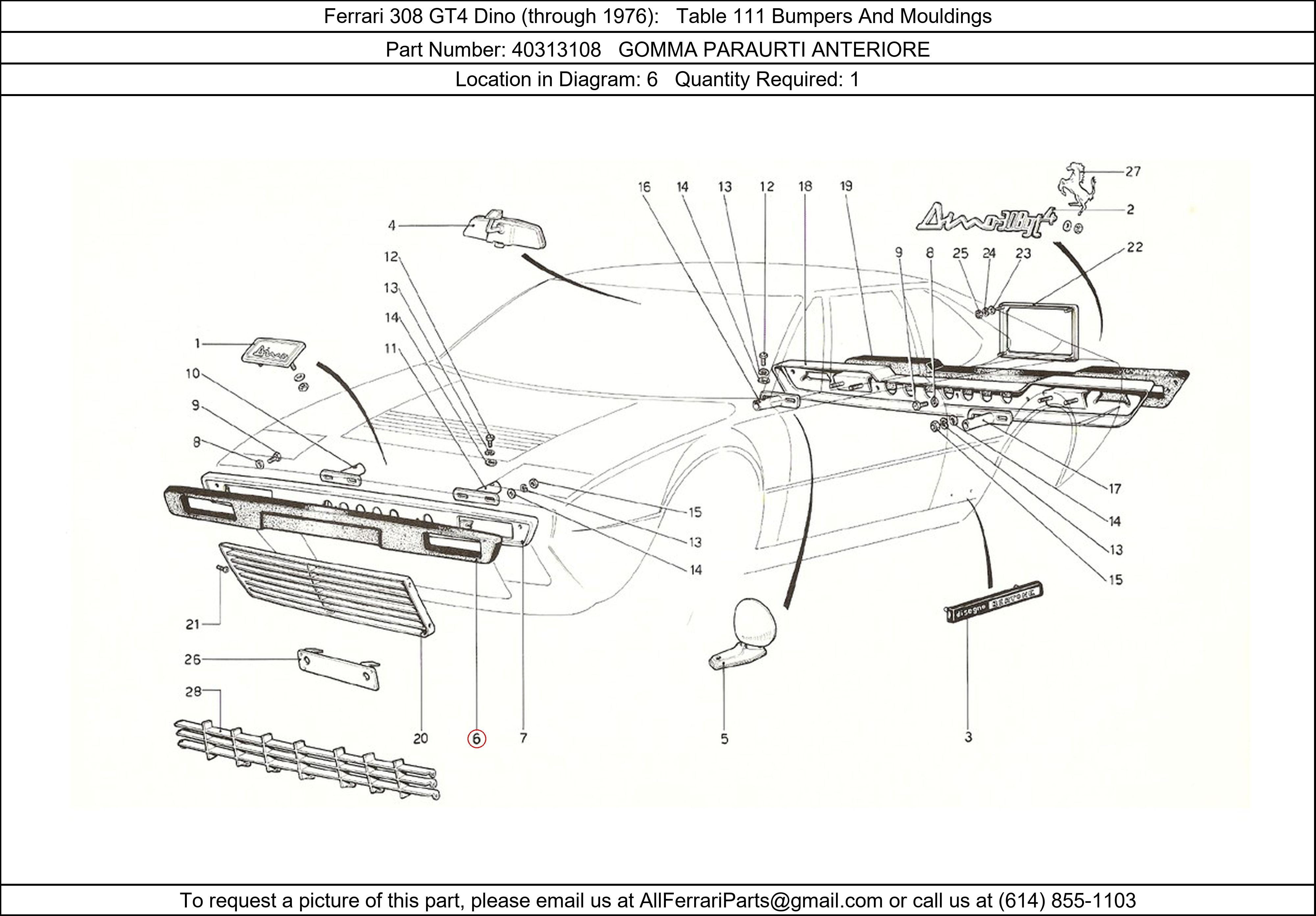 Ferrari Part 40313108