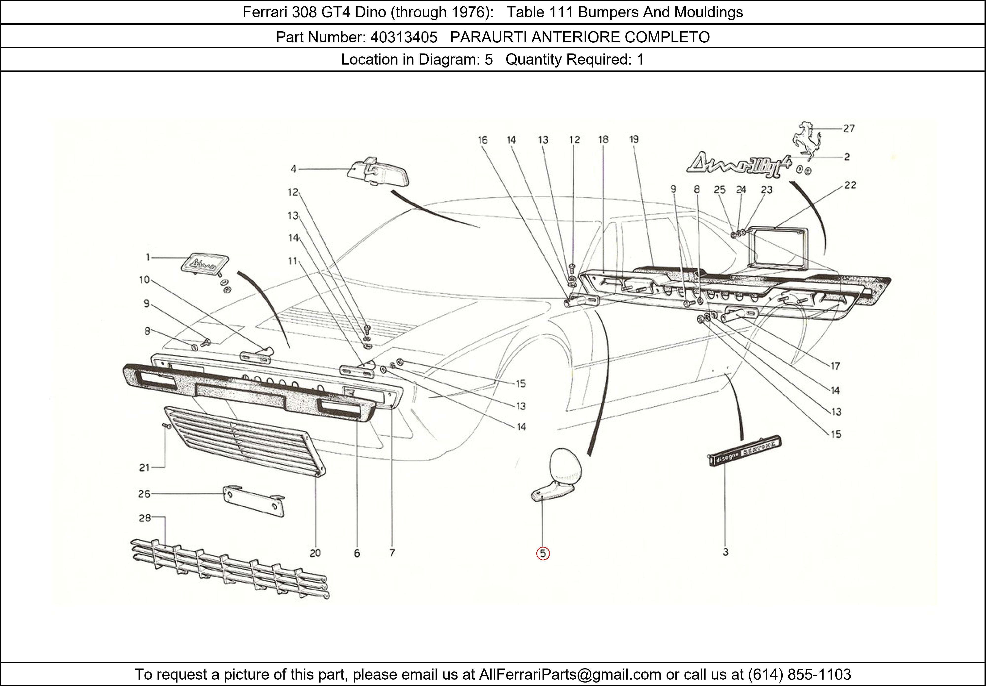 Ferrari Part 40313405