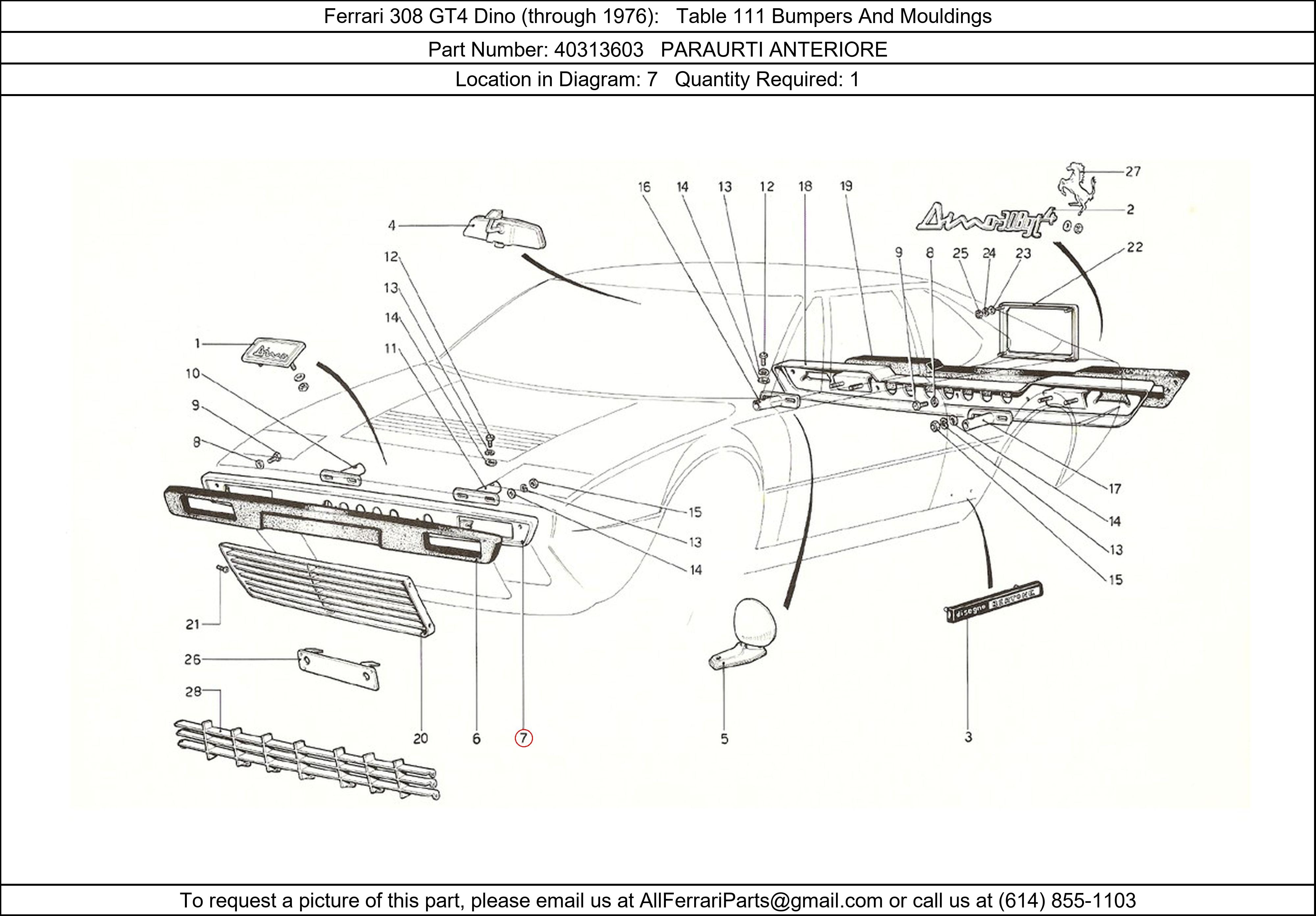 Ferrari Part 40313603