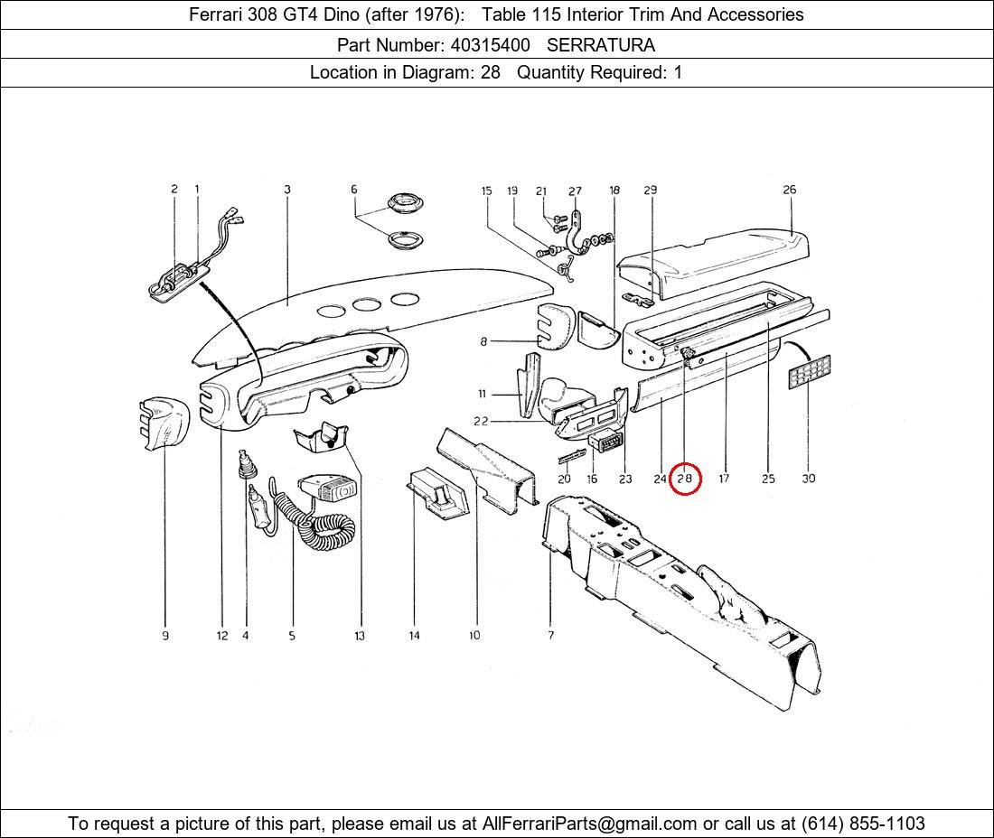 Ferrari Part 40315400