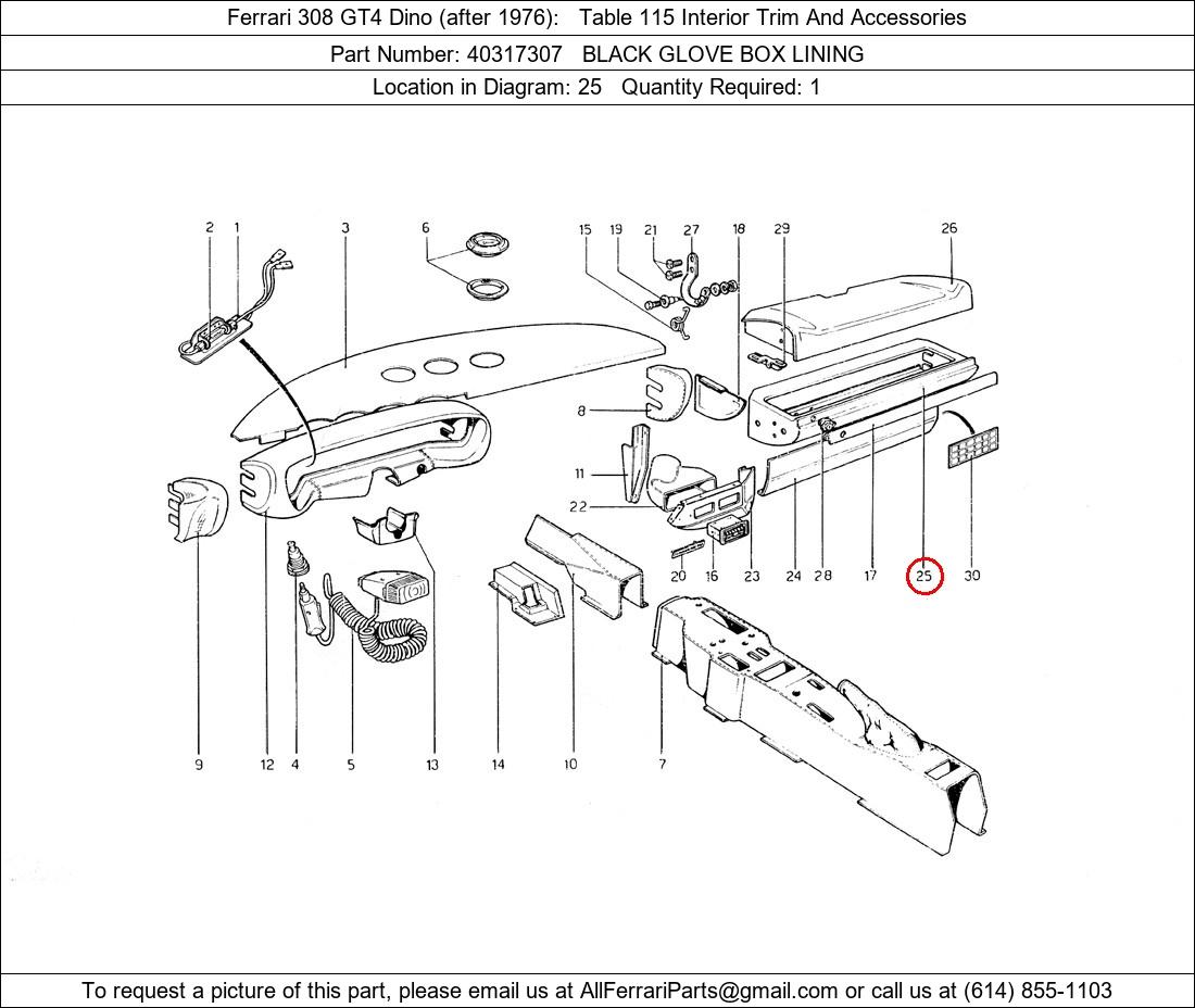 Ferrari Part 40317307