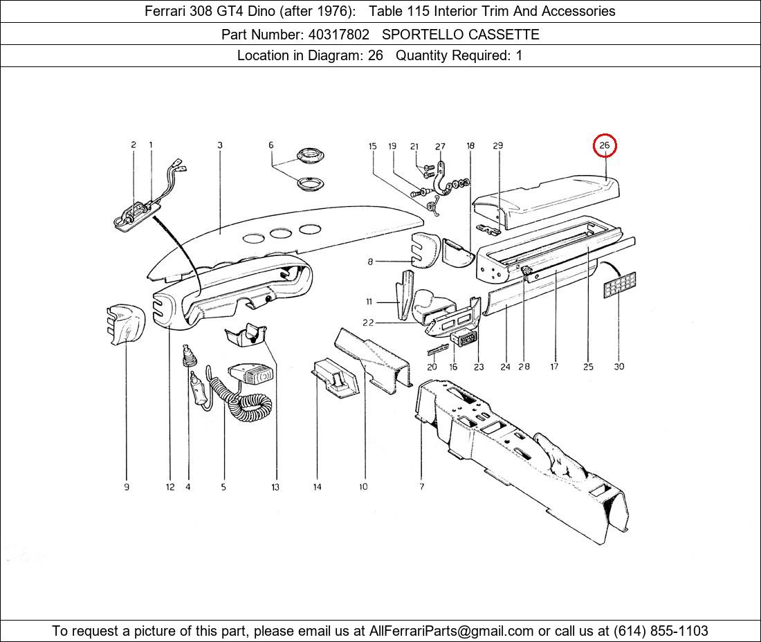 Ferrari Part 40317802