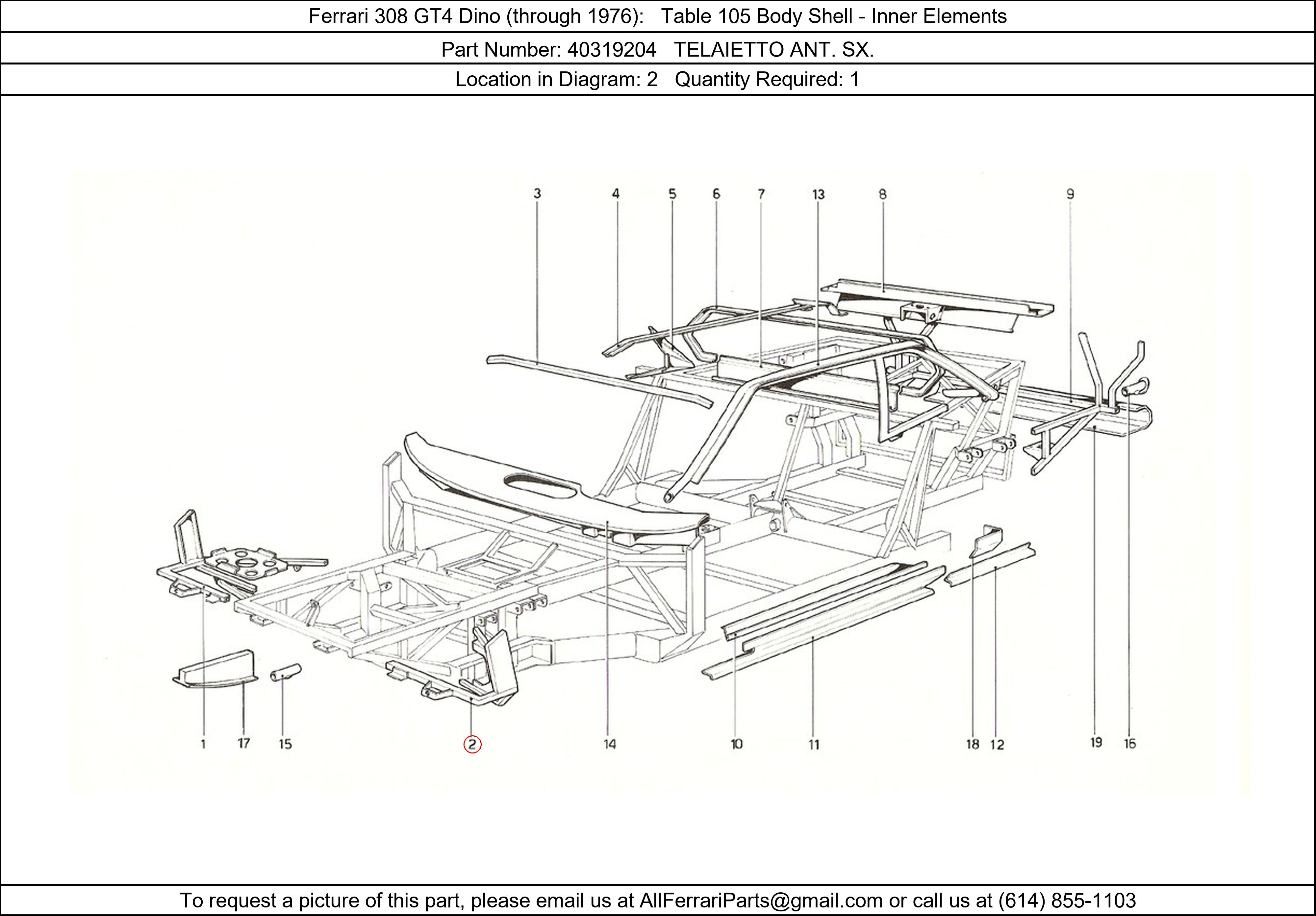 Ferrari Part 40319204