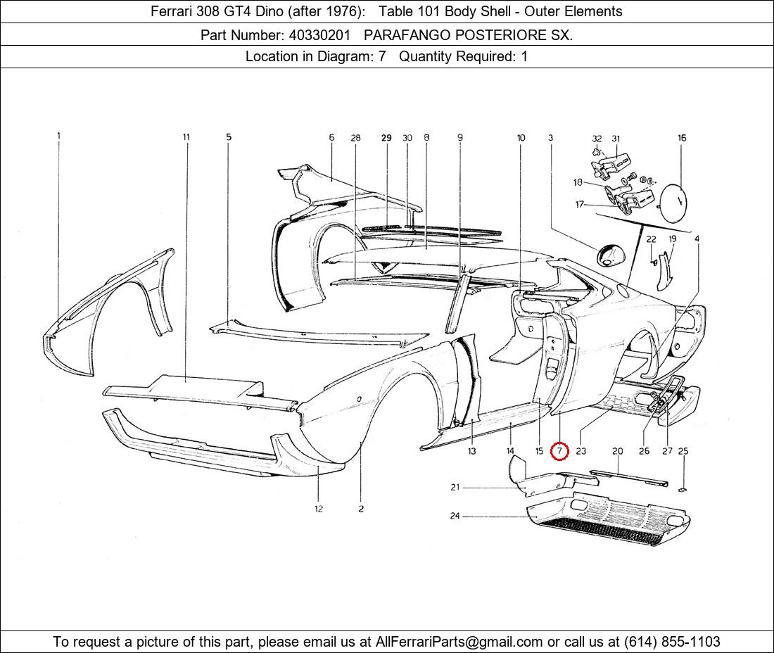 Ferrari Part 40330201