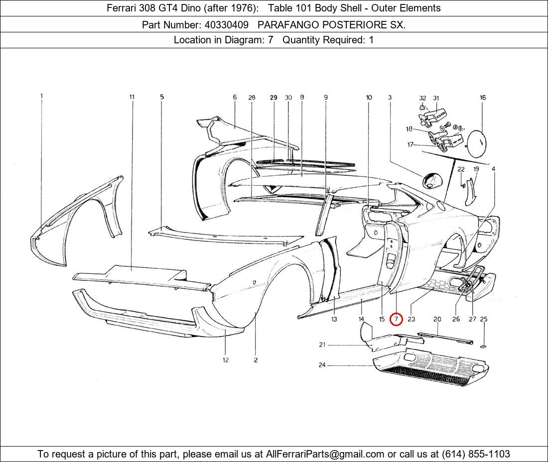 Ferrari Part 40330409