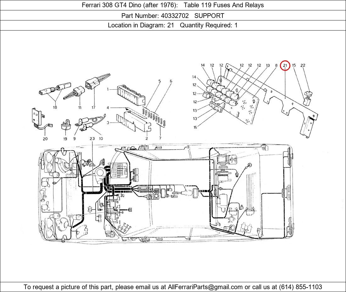 Ferrari Part 40332702