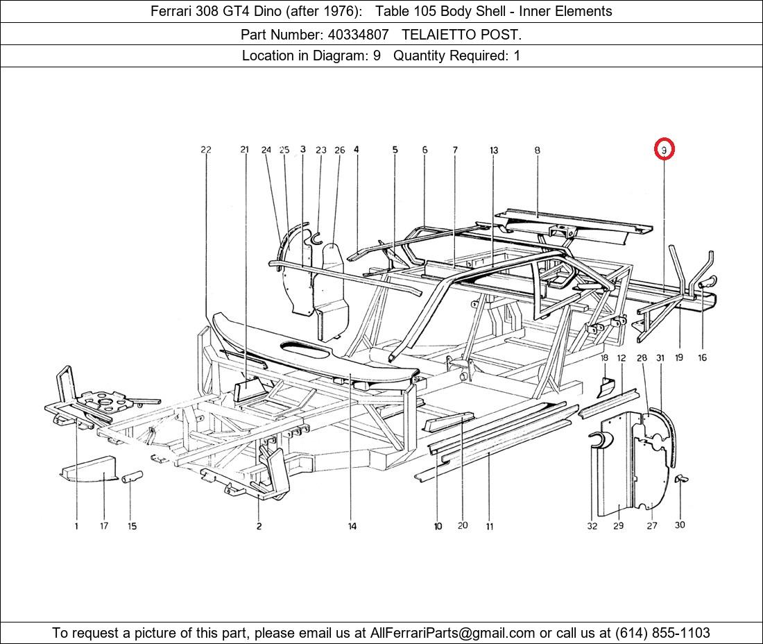 Ferrari Part 40334807