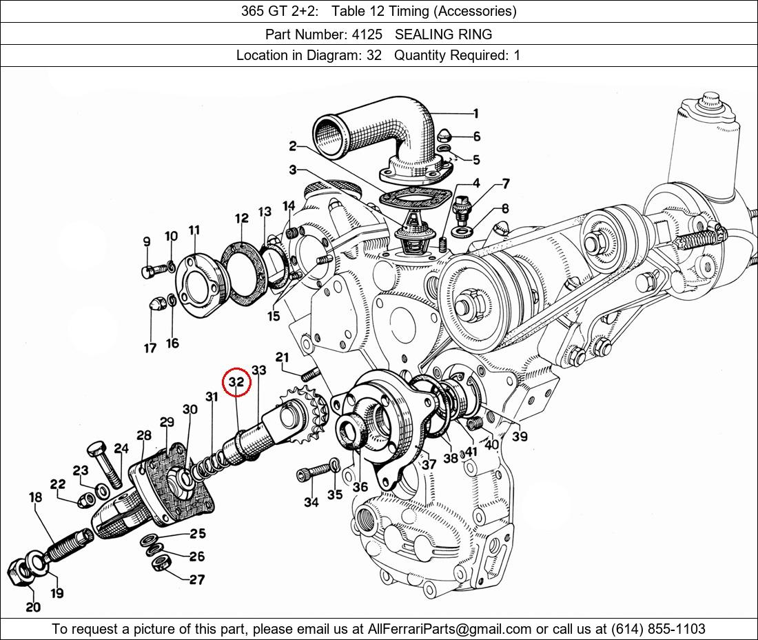 Ferrari Part 4125