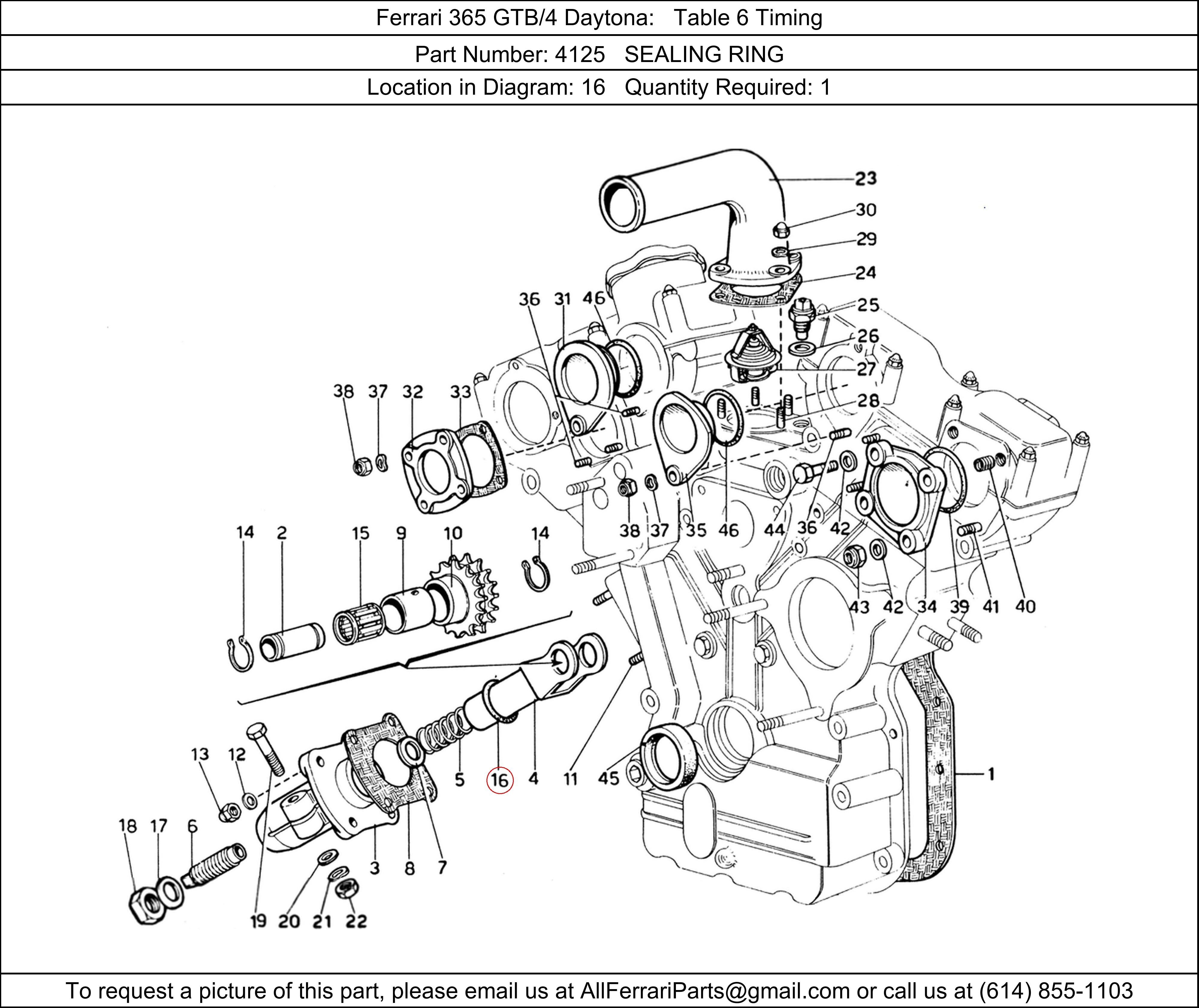 Ferrari Part 4125