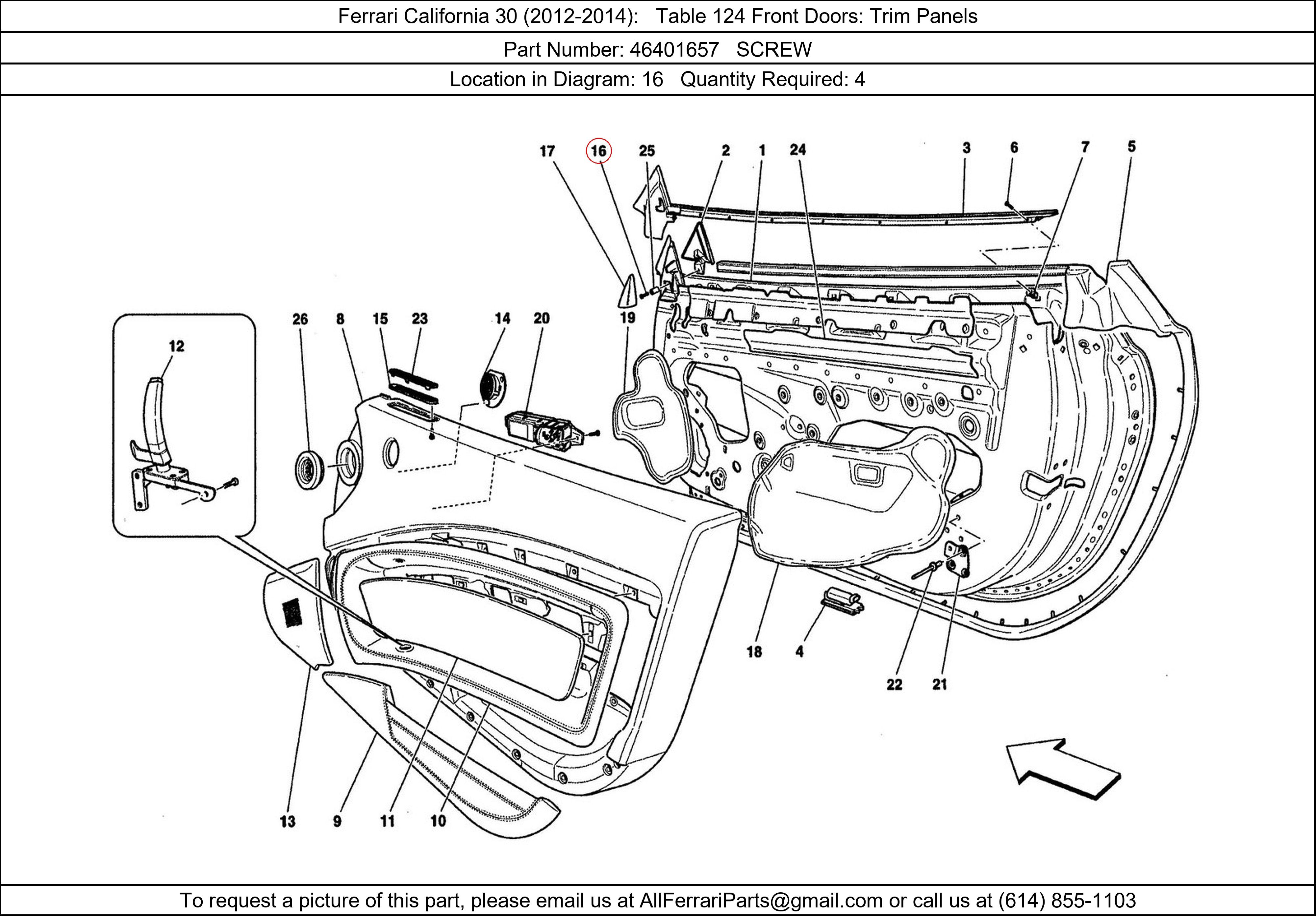 Ferrari Part 46401657