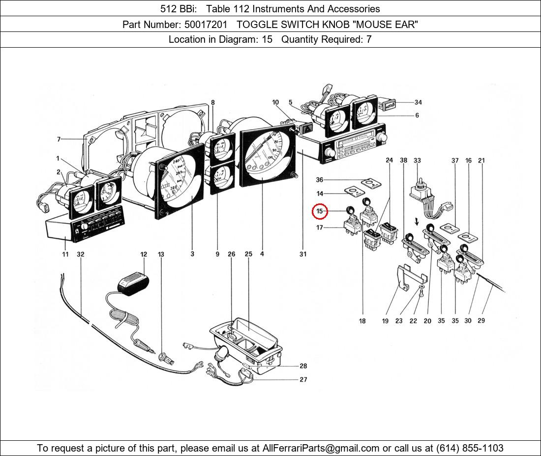 Ferrari Part 50017201