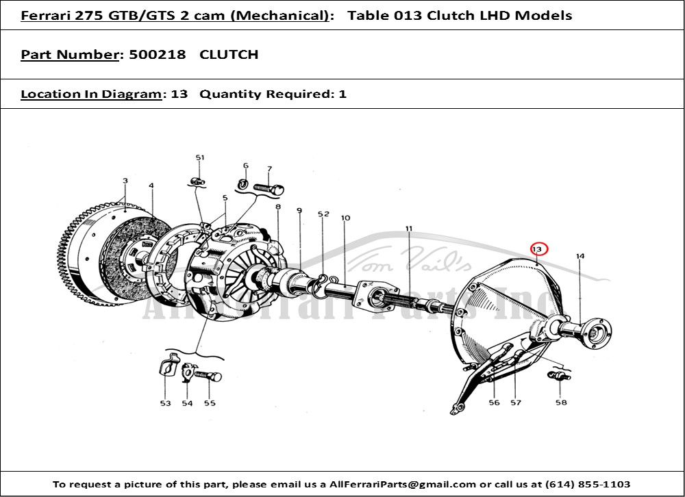 Ferrari Part 500218