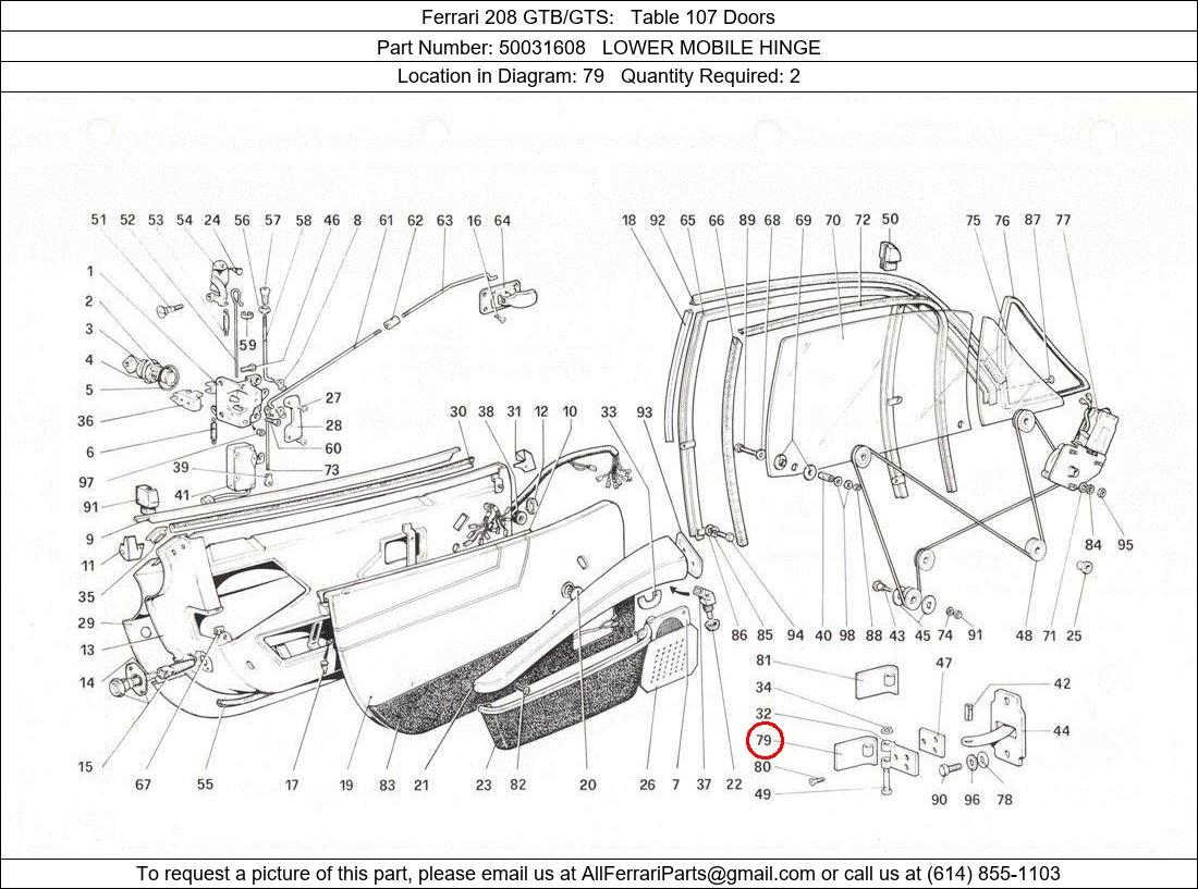 Ferrari Part 50031608