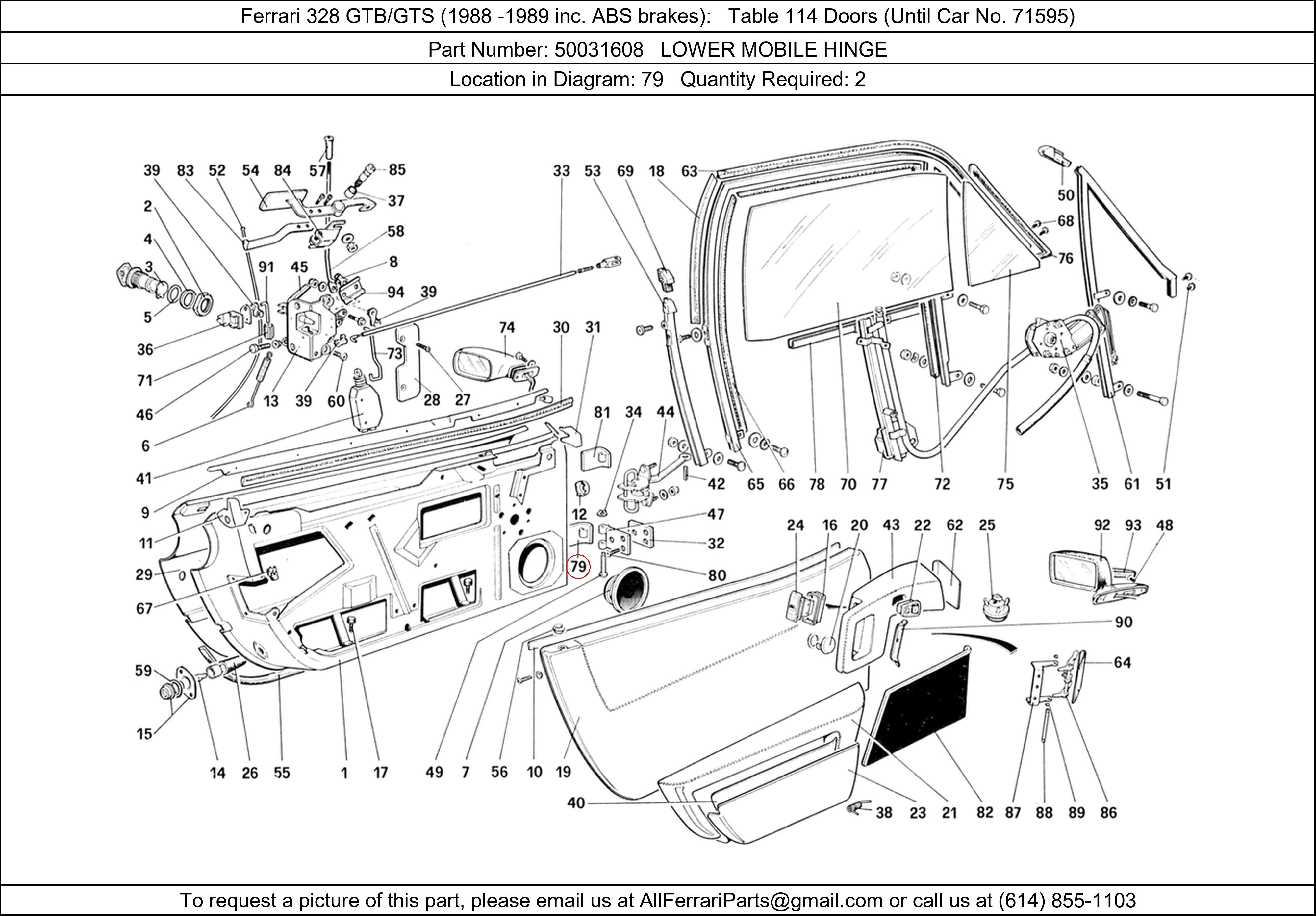 Ferrari Part 50031608