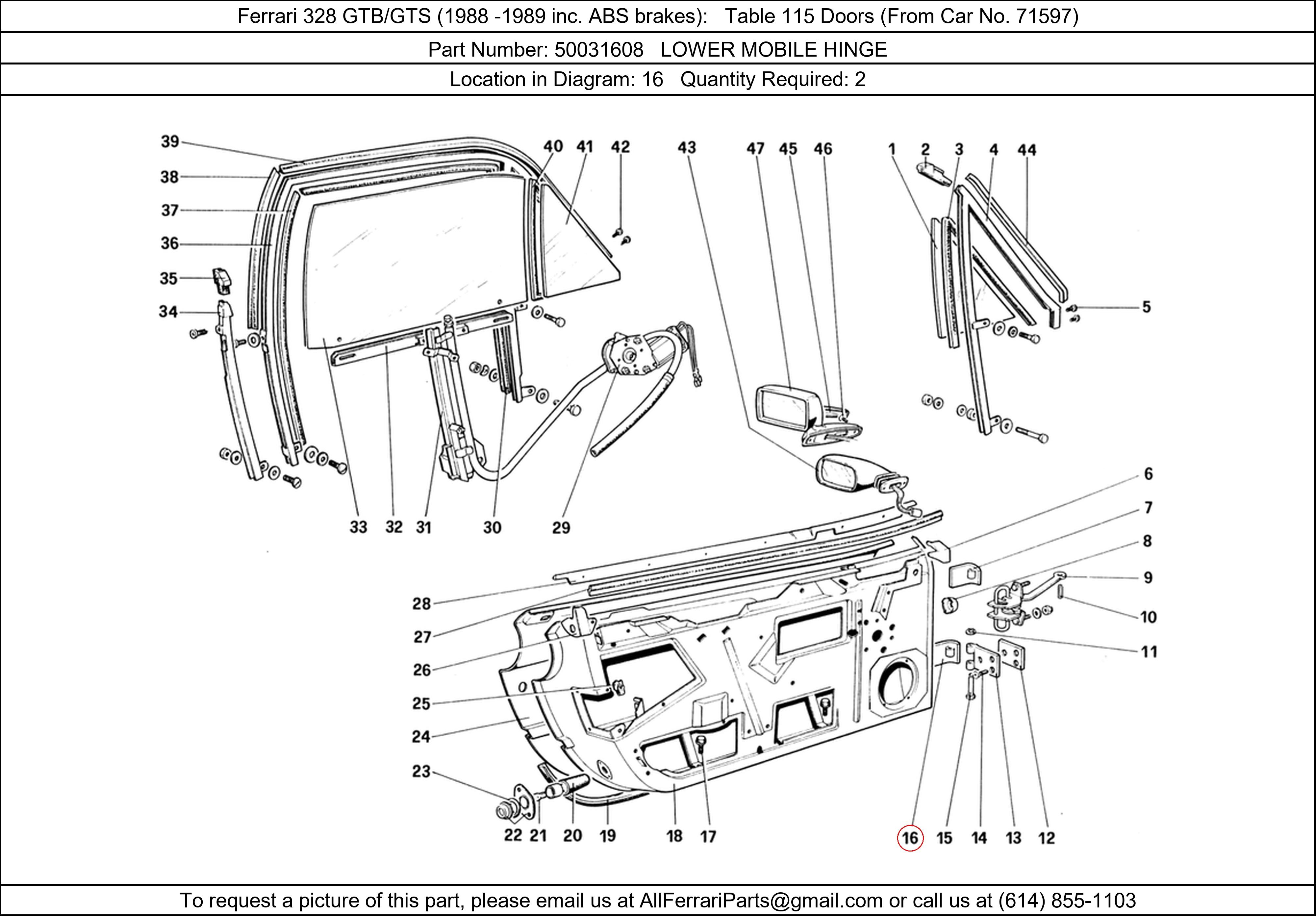 Ferrari Part 50031608