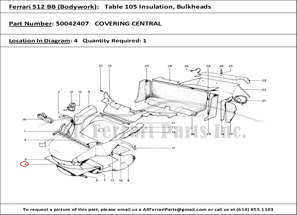 Ferrari Part 50042407