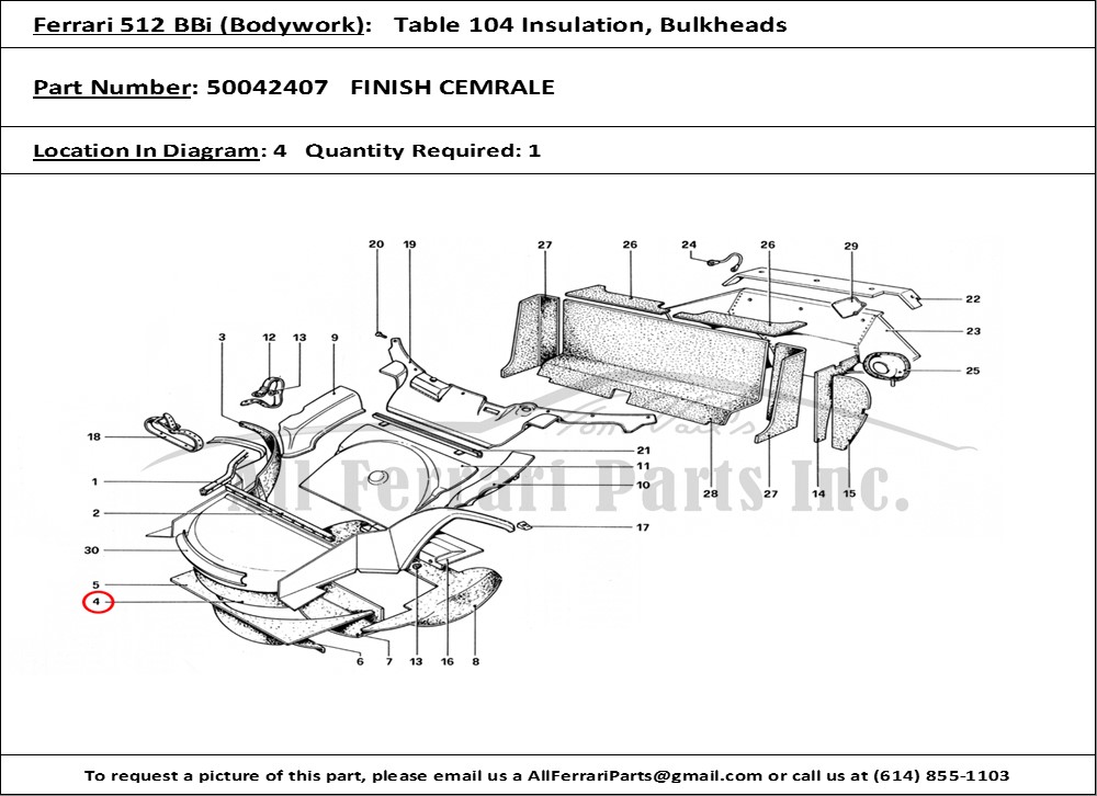 Ferrari Part 50042407