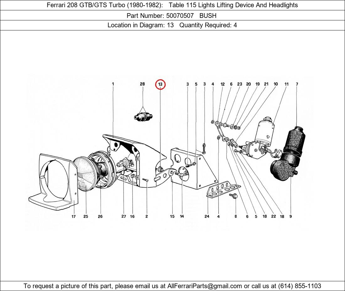 Ferrari Part 50070507