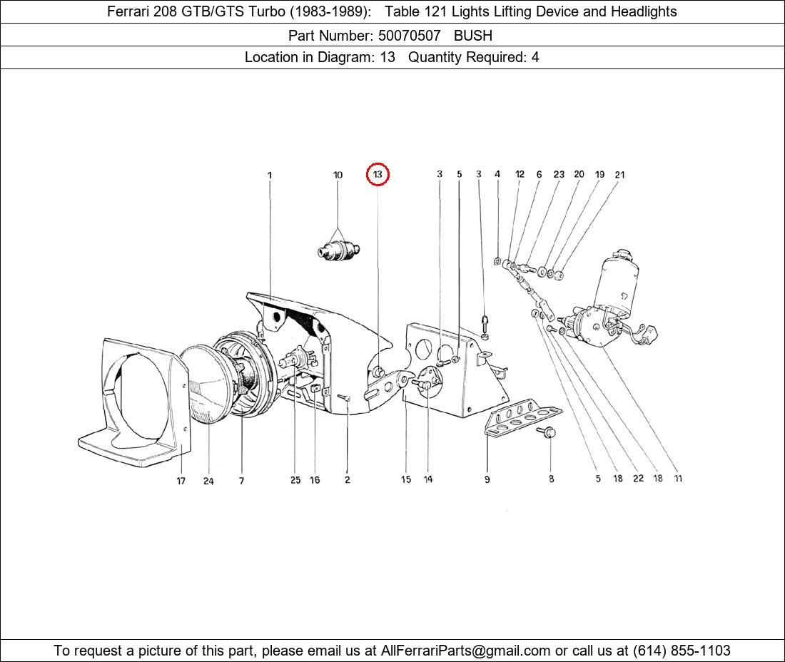 Ferrari Part 50070507