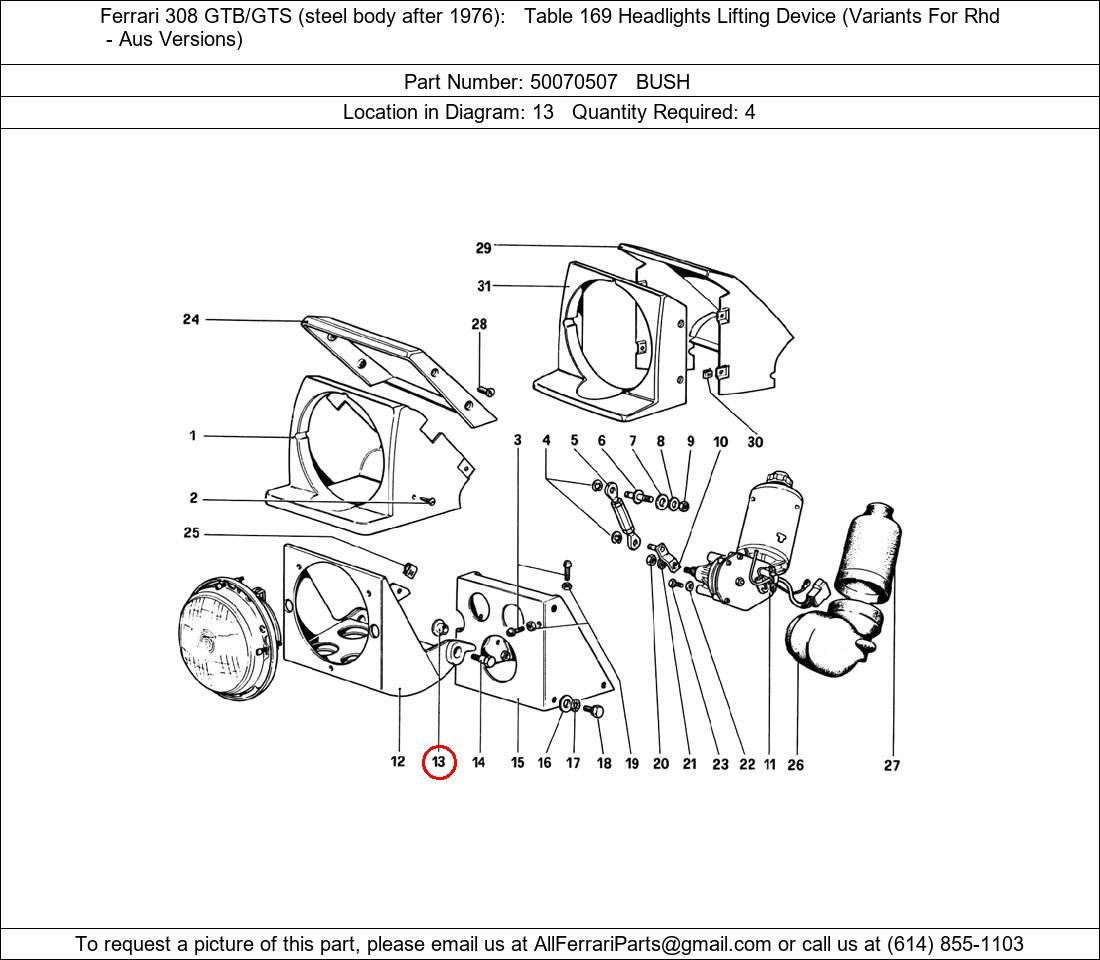 Ferrari Part 50070507