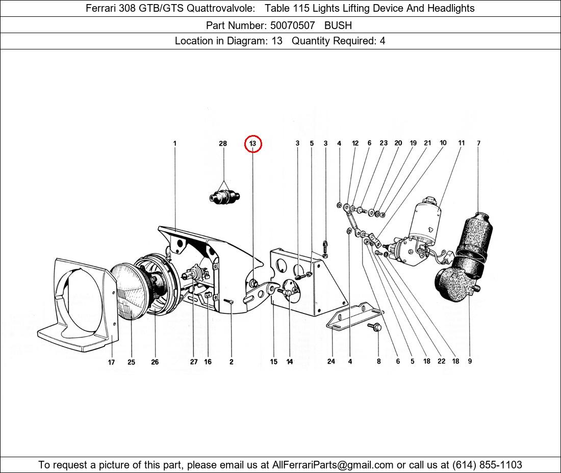 Ferrari Part 50070507