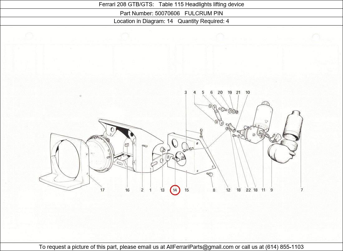 Ferrari Part 50070606