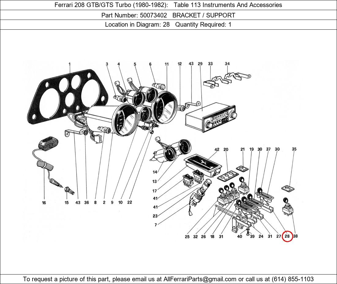 Ferrari Part 50073402