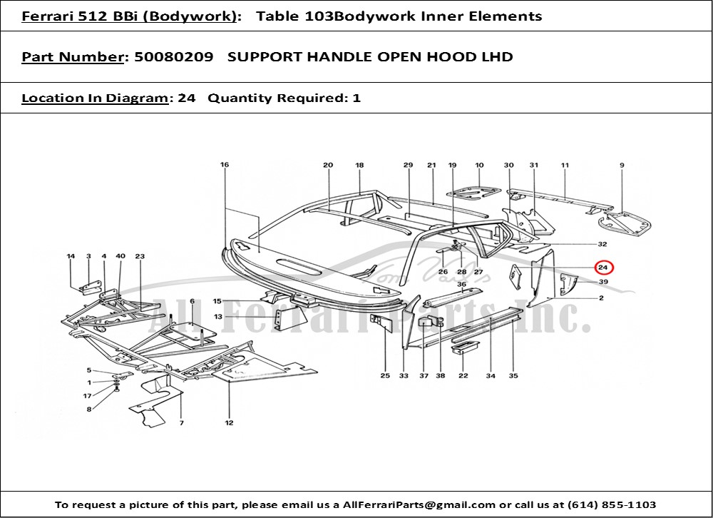 Ferrari Part 50080209