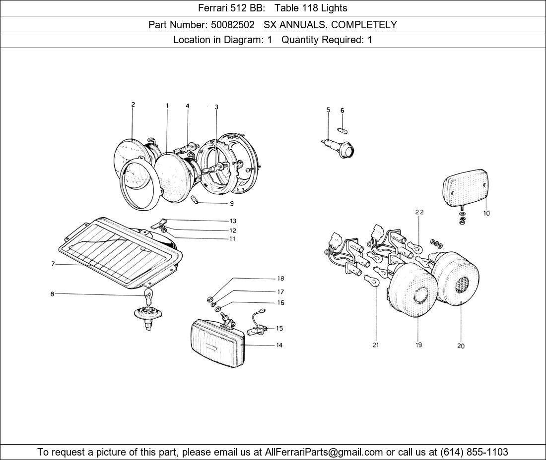 Ferrari Part 50082502