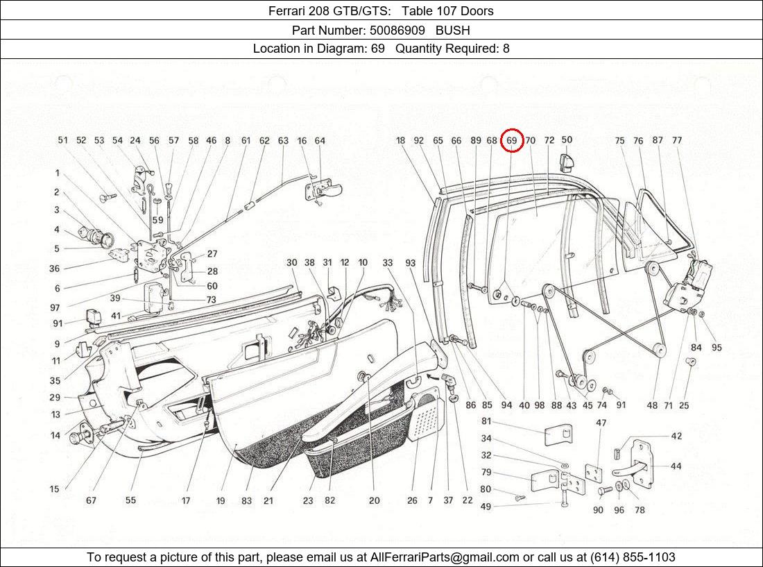 Ferrari Part 50086909