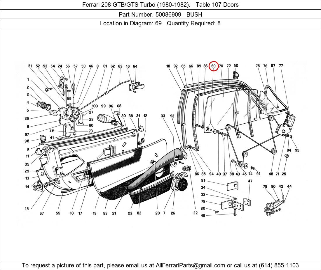 Ferrari Part 50086909