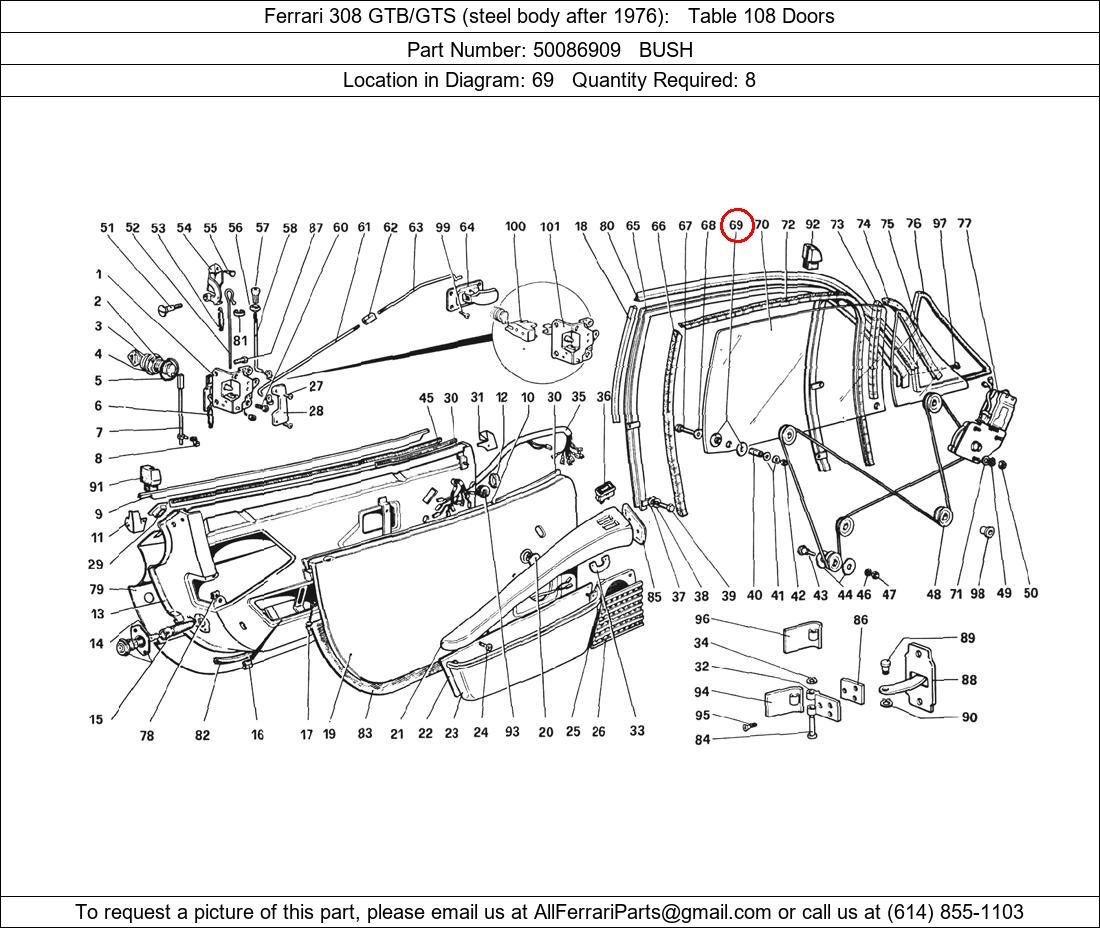 Ferrari Part 50086909